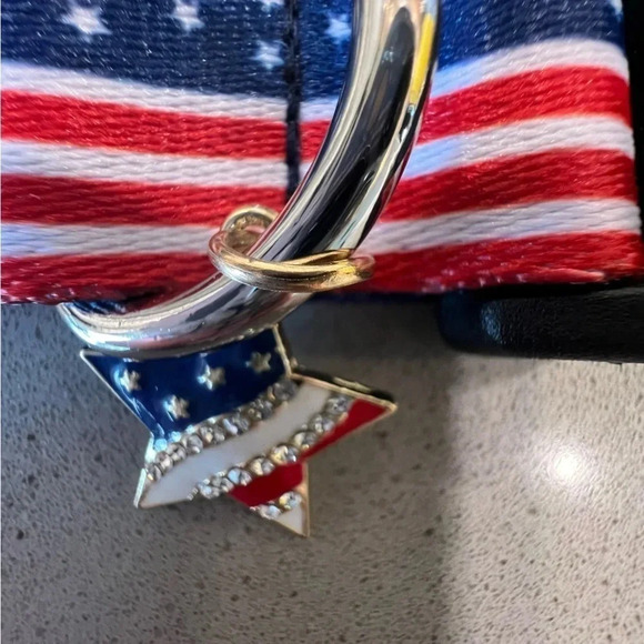 NEW without tags, Patriotic Dog Collar never used. - Picture 3 of 8